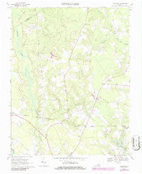 Vicksville Virginia Historical topographic map, 1:24000 scale, 7.5 X 7.5 Minute, Year 1969