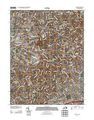 Vienna Virginia Historical topographic map, 1:24000 scale, 7.5 X 7.5 Minute, Year 2011