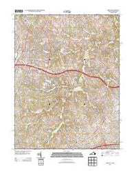 Vienna Virginia Historical topographic map, 1:24000 scale, 7.5 X 7.5 Minute, Year 2013