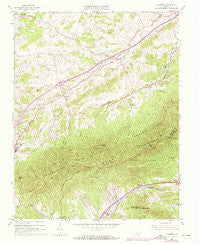 Villamont Virginia Historical topographic map, 1:24000 scale, 7.5 X 7.5 Minute, Year 1963
