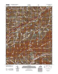 Villamont Virginia Historical topographic map, 1:24000 scale, 7.5 X 7.5 Minute, Year 2011