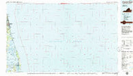 Virginia Beach Virginia Historical topographic map, 1:100000 scale, 30 X 60 Minute, Year 1985