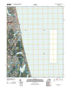 Virginia Beach Virginia Historical topographic map, 1:24000 scale, 7.5 X 7.5 Minute, Year 2010