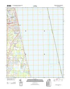 Virginia Beach Virginia Historical topographic map, 1:24000 scale, 7.5 X 7.5 Minute, Year 2013