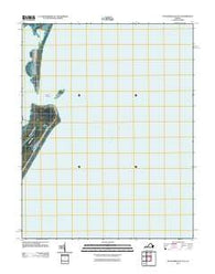 Wachapreague OE E Virginia Historical topographic map, 1:24000 scale, 7.5 X 7.5 Minute, Year 2011