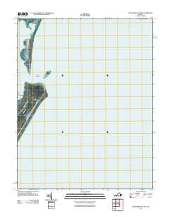 Wachapreague OE E Virginia Historical topographic map, 1:24000 scale, 7.5 X 7.5 Minute, Year 2011