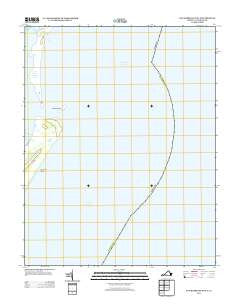 Wachapreague OE E Virginia Historical topographic map, 1:24000 scale, 7.5 X 7.5 Minute, Year 2013