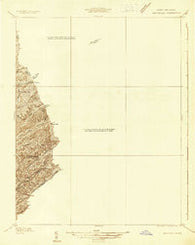 Waiteville Virginia Historical topographic map, 1:48000 scale, 15 X 15 Minute, Year 1931