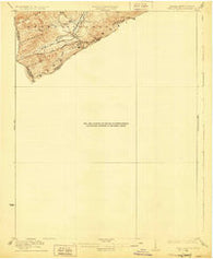 Waiteville Virginia Historical topographic map, 1:62500 scale, 15 X 15 Minute, Year 1923