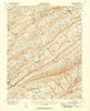 Waiteville Virginia Historical topographic map, 1:62500 scale, 15 X 15 Minute, Year 1951