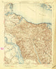 Wakefield Virginia Historical topographic map, 1:62500 scale, 15 X 15 Minute, Year 1932