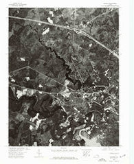 Walkers Virginia Historical topographic map, 1:24000 scale, 7.5 X 7.5 Minute, Year 1973