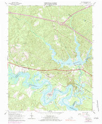 Walkers Virginia Historical topographic map, 1:24000 scale, 7.5 X 7.5 Minute, Year 1965