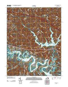 Walkers Virginia Historical topographic map, 1:24000 scale, 7.5 X 7.5 Minute, Year 2011