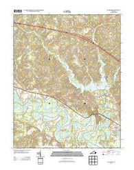 Walkers Virginia Historical topographic map, 1:24000 scale, 7.5 X 7.5 Minute, Year 2013