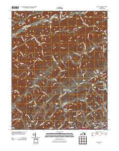 Wallace Virginia Historical topographic map, 1:24000 scale, 7.5 X 7.5 Minute, Year 2010