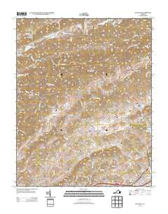 Wallace Virginia Historical topographic map, 1:24000 scale, 7.5 X 7.5 Minute, Year 2013
