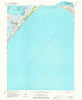 Wallops Island Virginia Historical topographic map, 1:24000 scale, 7.5 X 7.5 Minute, Year 1965