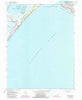 Wallops Island Virginia Historical topographic map, 1:24000 scale, 7.5 X 7.5 Minute, Year 1965
