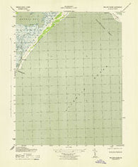 Wallops Island Virginia Historical topographic map, 1:31680 scale, 7.5 X 7.5 Minute, Year 1943