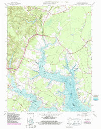 Ware Neck Virginia Historical topographic map, 1:24000 scale, 7.5 X 7.5 Minute, Year 1965