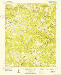 Warfield Virginia Historical topographic map, 1:24000 scale, 7.5 X 7.5 Minute, Year 1951