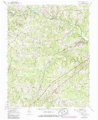 Warfield Virginia Historical topographic map, 1:24000 scale, 7.5 X 7.5 Minute, Year 1951