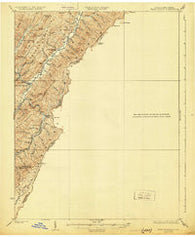 Warm Springs Virginia Historical topographic map, 1:62500 scale, 15 X 15 Minute, Year 1926