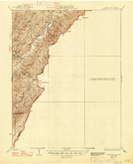 Warm Springs Virginia Historical topographic map, 1:62500 scale, 15 X 15 Minute, Year 1926