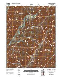 Warm Springs Virginia Historical topographic map, 1:24000 scale, 7.5 X 7.5 Minute, Year 2011