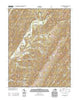 Warm Springs Virginia Historical topographic map, 1:24000 scale, 7.5 X 7.5 Minute, Year 2013