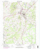 Warrenton Virginia Historical topographic map, 1:24000 scale, 7.5 X 7.5 Minute, Year 1966