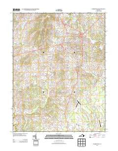 Warrenton Virginia Historical topographic map, 1:24000 scale, 7.5 X 7.5 Minute, Year 2013