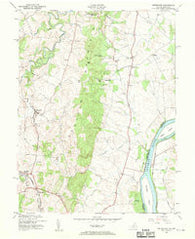 Waterford Virginia Historical topographic map, 1:24000 scale, 7.5 X 7.5 Minute, Year 1952