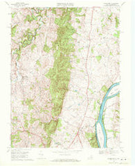 Waterford Virginia Historical topographic map, 1:24000 scale, 7.5 X 7.5 Minute, Year 1970