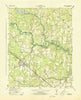 Waverly Virginia Historical topographic map, 1:31680 scale, 7.5 X 7.5 Minute, Year 1944