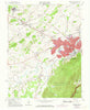 Waynesboro West Virginia Historical topographic map, 1:24000 scale, 7.5 X 7.5 Minute, Year 1964