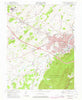 Waynesboro West Virginia Historical topographic map, 1:24000 scale, 7.5 X 7.5 Minute, Year 1973