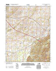 Waynesboro West Virginia Historical topographic map, 1:24000 scale, 7.5 X 7.5 Minute, Year 2013