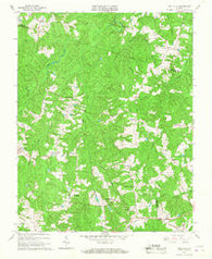 Wellville Virginia Historical topographic map, 1:24000 scale, 7.5 X 7.5 Minute, Year 1966