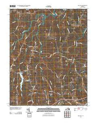 Wellville Virginia Historical topographic map, 1:24000 scale, 7.5 X 7.5 Minute, Year 2010