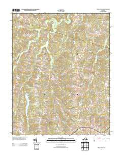 Wellville Virginia Historical topographic map, 1:24000 scale, 7.5 X 7.5 Minute, Year 2013