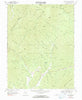 West Augusta Virginia Historical topographic map, 1:24000 scale, 7.5 X 7.5 Minute, Year 1967