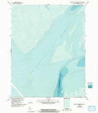 West of Nandua Creek Virginia Historical topographic map, 1:24000 scale, 7.5 X 7.5 Minute, Year 1986