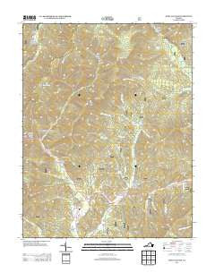 West Augusta Virginia Historical topographic map, 1:24000 scale, 7.5 X 7.5 Minute, Year 2013
