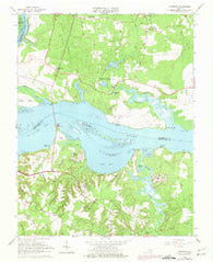 Westover Virginia Historical topographic map, 1:24000 scale, 7.5 X 7.5 Minute, Year 1965