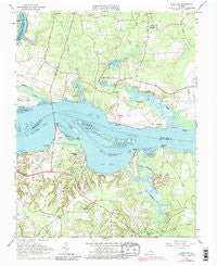 Westover Virginia Historical topographic map, 1:24000 scale, 7.5 X 7.5 Minute, Year 1965