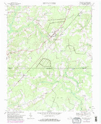Whaleyville Virginia Historical topographic map, 1:24000 scale, 7.5 X 7.5 Minute, Year 1967