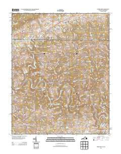 Wheeler Virginia Historical topographic map, 1:24000 scale, 7.5 X 7.5 Minute, Year 2013