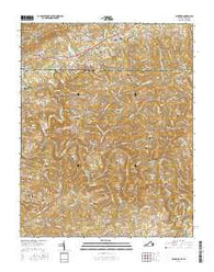 Wheeler Virginia Current topographic map, 1:24000 scale, 7.5 X 7.5 Minute, Year 2016